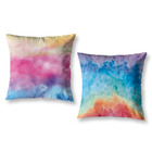 Capas De Almofadas Estampadas Coloridas 40cm Tie Dye 2 Peças