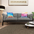 Capas De Almofadas Estampadas Coloridas 40cm Tie Dye 2 Peças