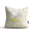 Capas De Almofadas Meninas Infantil Fadas 35x35cm 4un