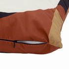 Capa Quadrada e Retangular Tecido Marrom 43x43 e 30x50 2 unidades Speciatta