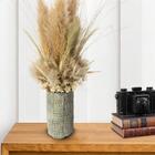Capim Dos Pampas Arranjo De Flores Secas Decor Home N1 + Vaso