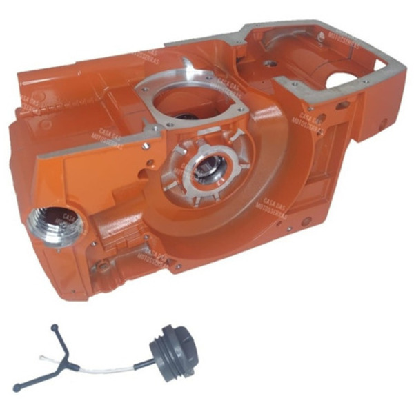 Carcaça Cpl Motosserra Husqvarna 61 268 272 Original + Tampa