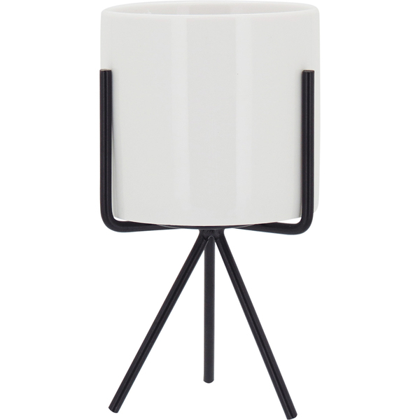 Carolyn Cachepô Vaso De Planta Decorativo 15x8x8cm Cerâmica B