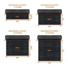 Carpete Sala Quarto Forração M² Cereja