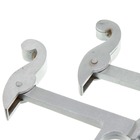 Carranca para Janela Zamac Cromado Acetinado 131x18x62mm União Mundial