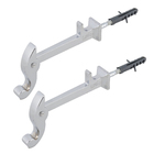 Carranca para Janelas Zamac Cromado Prata 130x60mm União Mundial