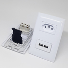 Carregador 2 Saídas Usb Universal Bivolt Tomada De Parede S07