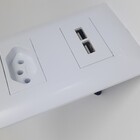 Carregador 2 Saídas Usb Universal Bivolt Tomada De Parede S07