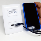 Carregador 2 Saídas Usb Universal Bivolt Tomada De Parede S07