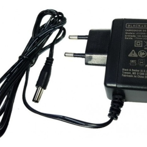 Carregador Bivolt P/ Parafusadeira Cd121k Black+Decker