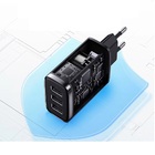 Carregador Celular Parede Tomada Triplo 3 Usb Rápido Baseus A