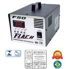 Carregador De Bateria 50a 12v Aux. Partida Bivolt F50 Flach