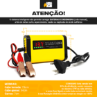Carregador De Bateria Automotivo Smart Charger 2a Inteligente