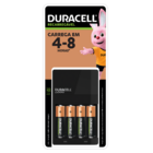 Carregador De Pilhas Aa E Aaa Duracell - Com 8 Pilhas Rec Aa