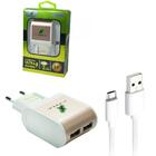 Carregador De Tomada 3.1a Micro Usb C/ 2 Usb Rosê X-cell V8