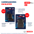 Carregador GAL 12V-20 BLISTER BR Bivolt Bosch