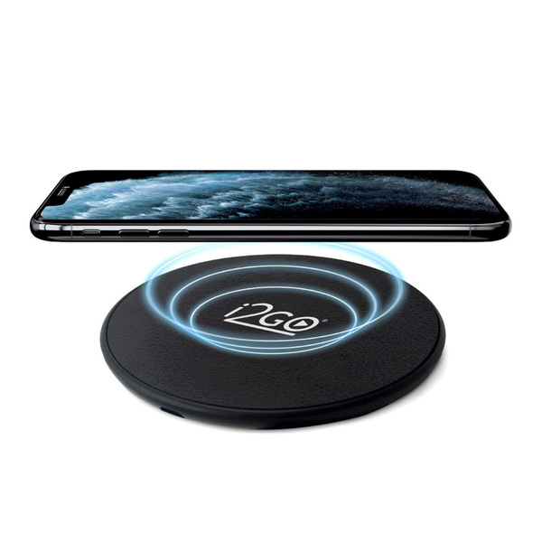 Carregador Indução de Mesa Sem Fio Fast Charge Preto I2GO