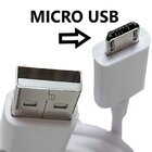 Carregador Original Celular Samsung Micro Usb Branco Turbo