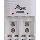 Carregador Para Pilhas Aa/aaa E Bateria 9v Recarregáveis Bivo