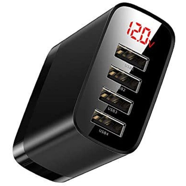 Carregador Parede 4 Entradas Usb Portátil 30w Baseus Carregam