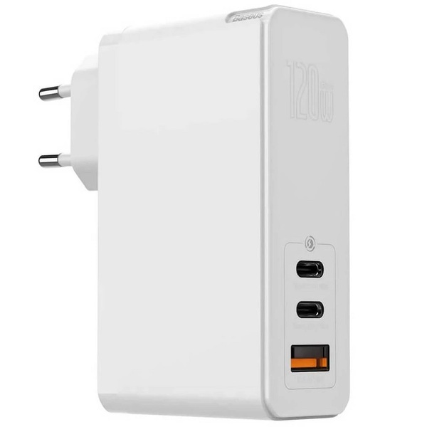 Carregador Parede Triplo Multiportas Entradas 2x Usb-c + 1x U