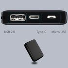 Carregador Portatil 10000 Mah Celular  Micro Usb Tipo C Usb B