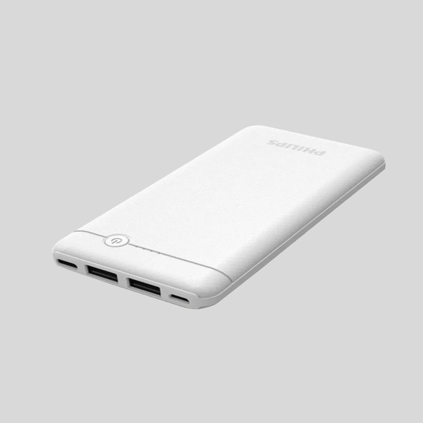 Carregador Portátil Branco Bateria Power Bank 4.000mah Com Ca