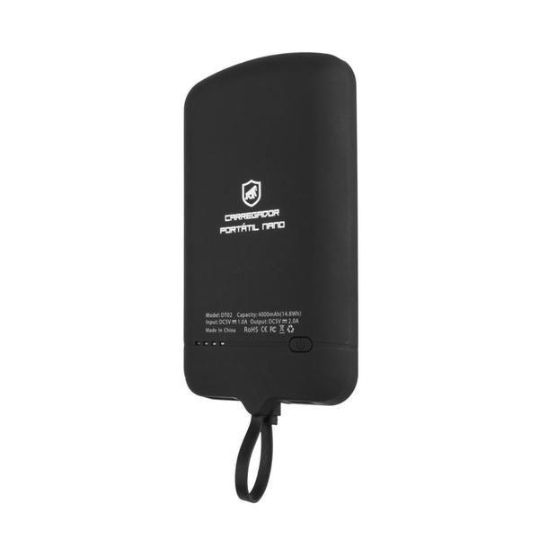 Carregador Portátil Nano Snap Micro Usb V8 - Gorila Shield | Leroy Merlin