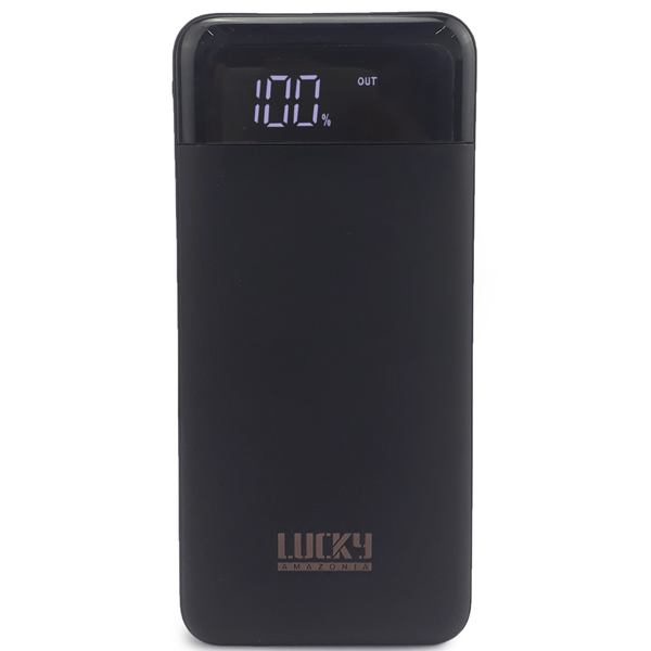 Carregador Portátil Power Bank 10000mah Com Visor Digital 2 E