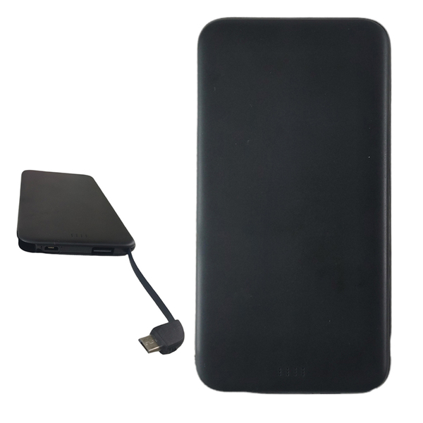 Carregador Portatil Slim 5000mah Usb Lightning Powerbank Celu