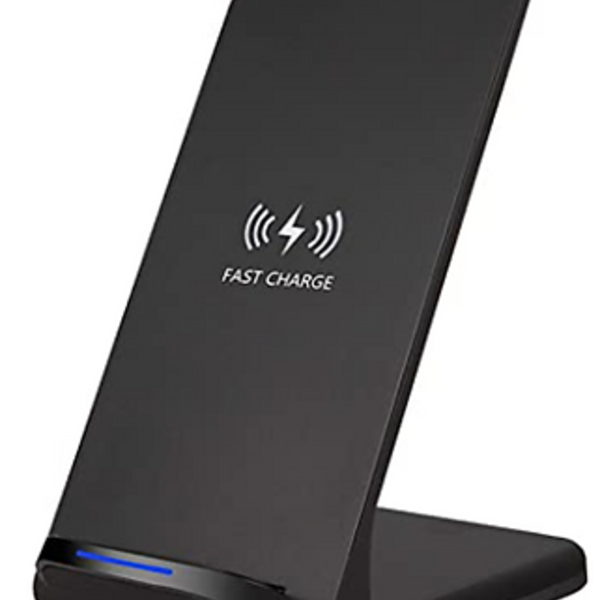 Carregador Rápido Portátil Sem Fio Cor Preto