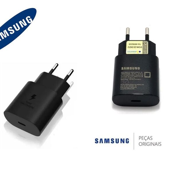 Carregador Samsung Fast Turbo 25w  - S21 S22 Note 20 Ultra