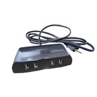 Carregador Sonic Usb 4 Portas Andriod Ios 5v 2 1a - Preto