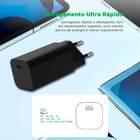 Carregador Super Turbo Gan Tipo-c 65w Fast Charger - Preto