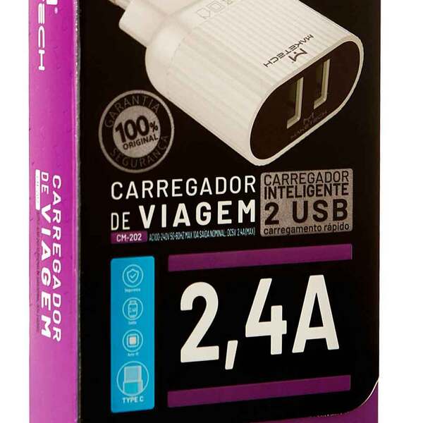 Carregador Tipo-c 2.4a 12w Maketech Cm-202i