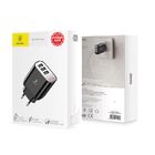 Carregador Tomada De Parede 3 Usb Multi Portas Com Painel Dis