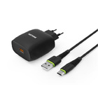 Carregador Ultrarrápido Qc3.0 Tipo C 1.2m Philips Dlp2310c