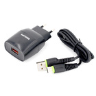 Carregador Ultrarrápido Qc3.0 Tipo C 1.2m Philips Dlp2310c