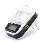 Carregador Universal Lehmox Dig Saída Usb Visor Lcd  Ley-60