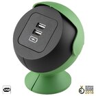 Carregador Usb 4.2a 15w Com Extensão Pearl Verde