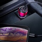 Carregador Veicular Dual Usb + Usb-c Display Digital Baseus M