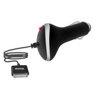 Carregador Veicular Para Ipad, Iphone E Ipod - Preta