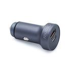 Carregador Veicular Ultrarrápido Pd 20w Qc 18w Usb-a Usb-c