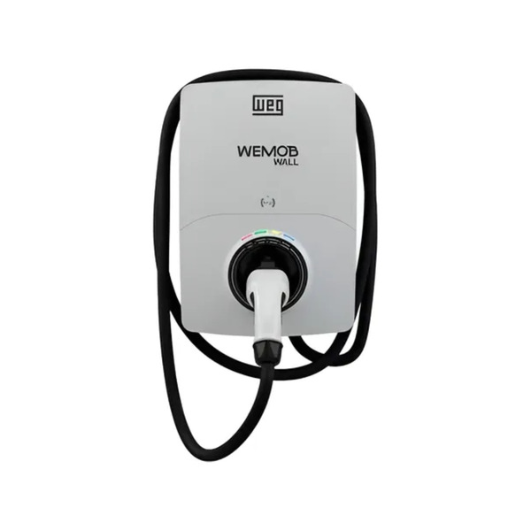 Carregador Veícular Wallbox WEG WEMOB Wall 7,4kW Tipo 2 para