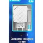 Carregar Prime Inova V8 Com 2 Entradas Usb 4.8a Car-5213