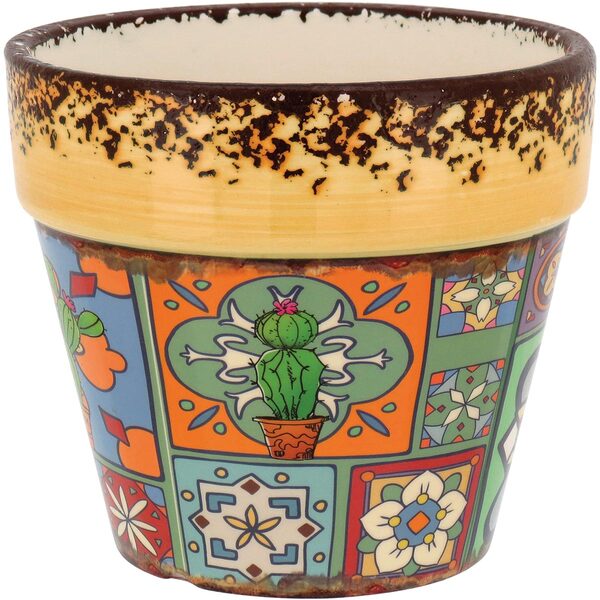 Carriche Cachepô Vaso De Planta Decorativo 13x14x14cm Cerâmic