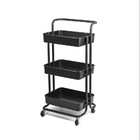 Carrinho 3 Andares Rack Organizador Salao De Beleza Casa Quar