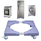 Carrinho / Suporte Para Freezer E Geladeira Em Plastico E Aco