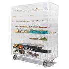 Carrinho Acrílico De Acessórios E Bijuterias Com 9 Gavetas N6