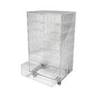 Carrinho Acrílico N8 Organizador Para 48 Óculos Com 7 Gavetas